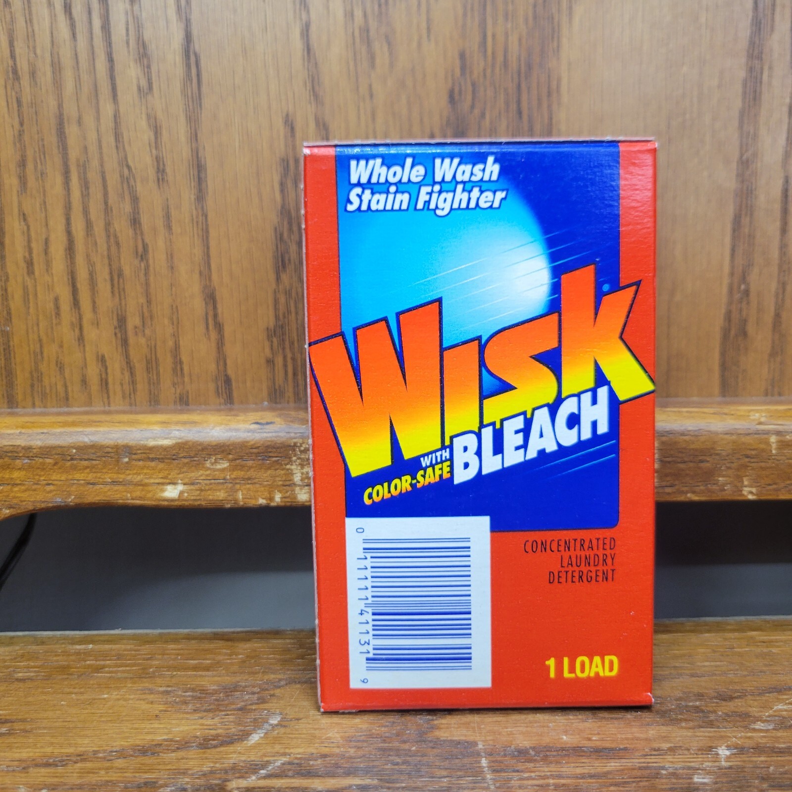 Wisk Detergent New 1 Load