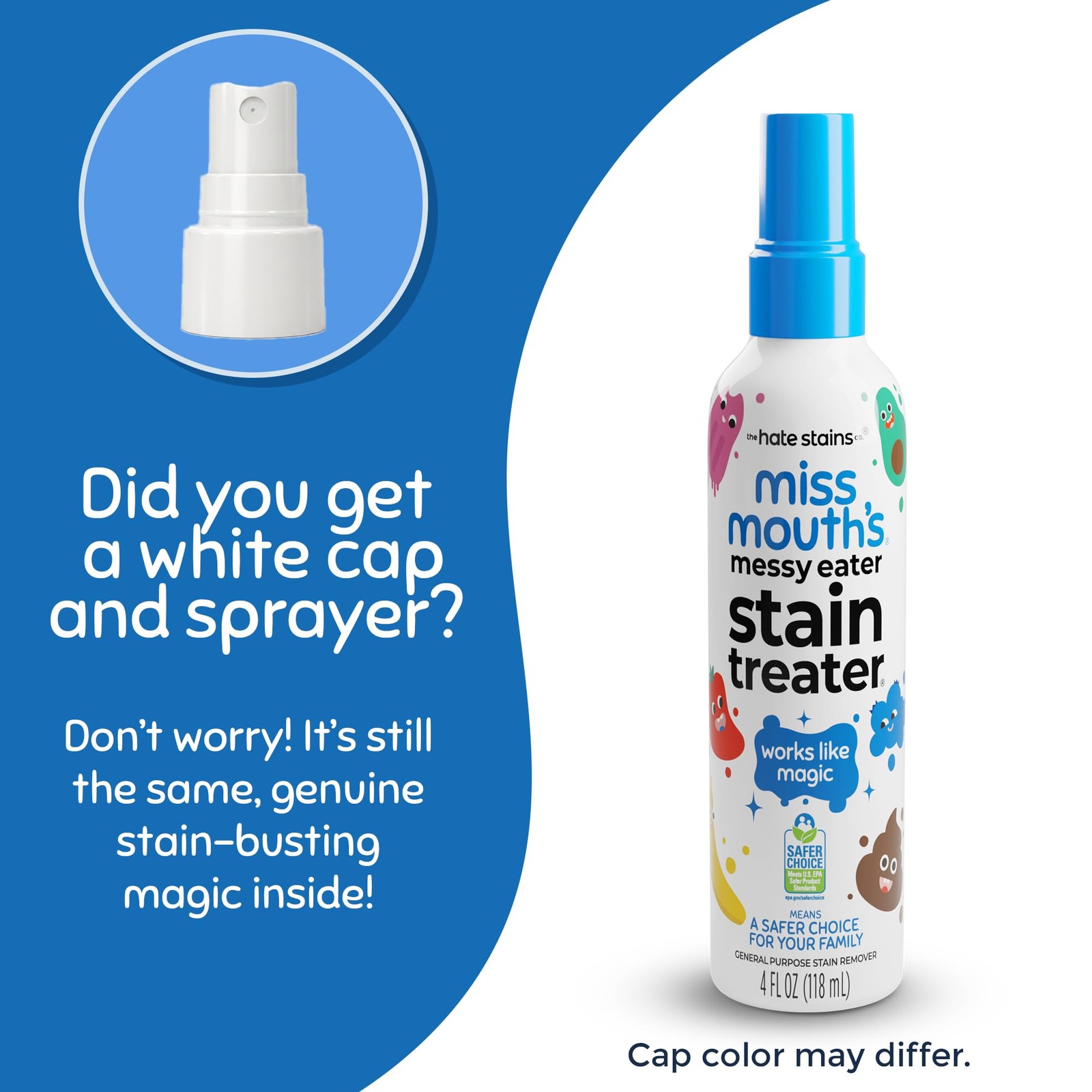 Messy Eater Stain Treater, Laundry Stain Remover, 2 Pack