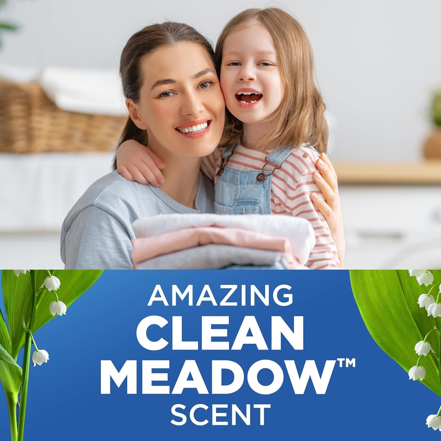 Plus OxiClean Clean Meadow, 77 Loads Liquid Laundry Detergent, 100.5 fl oz