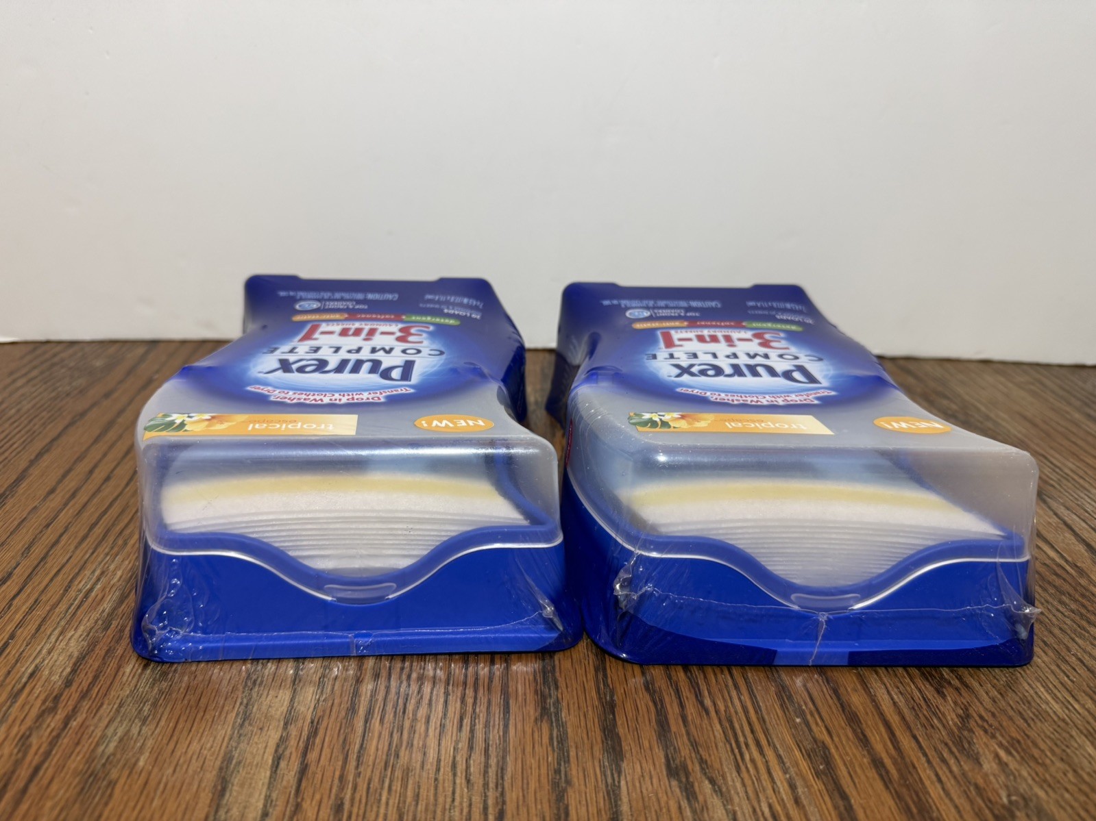 Purex Complete 3-in-1 Laundry Dispenser & Refill Sheets in Tropical Escape NOS