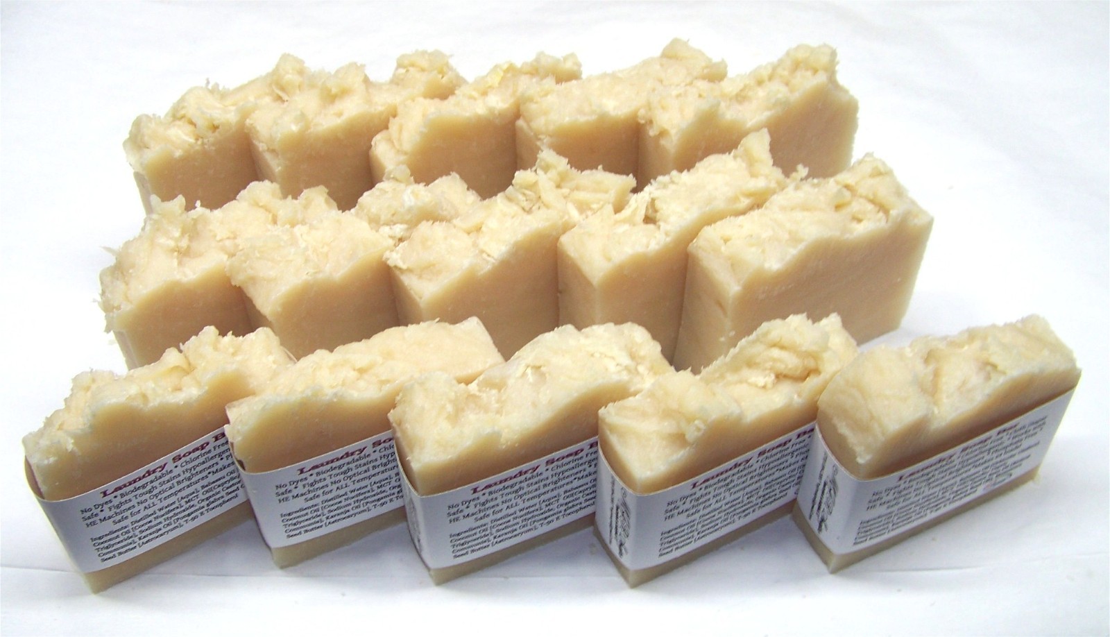 Laundry Bar Soap-For DIY laundry powder-Fantastic on dirt & grease! by MJR Soaps