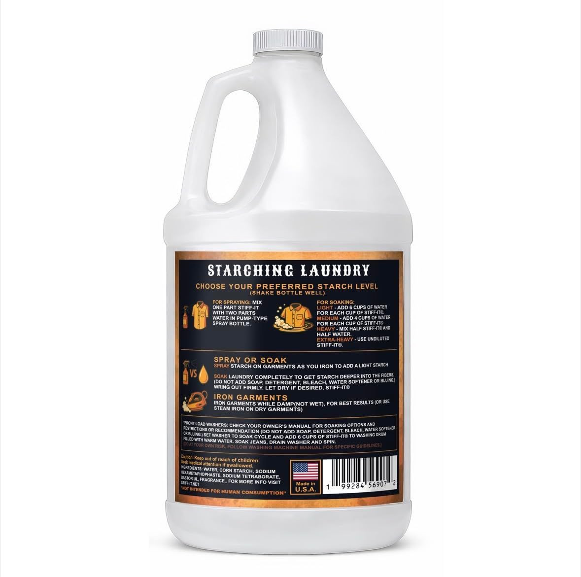 Stiff-it Western Cowboy Starch for Crisp and Clean Denim – Patent Translucent