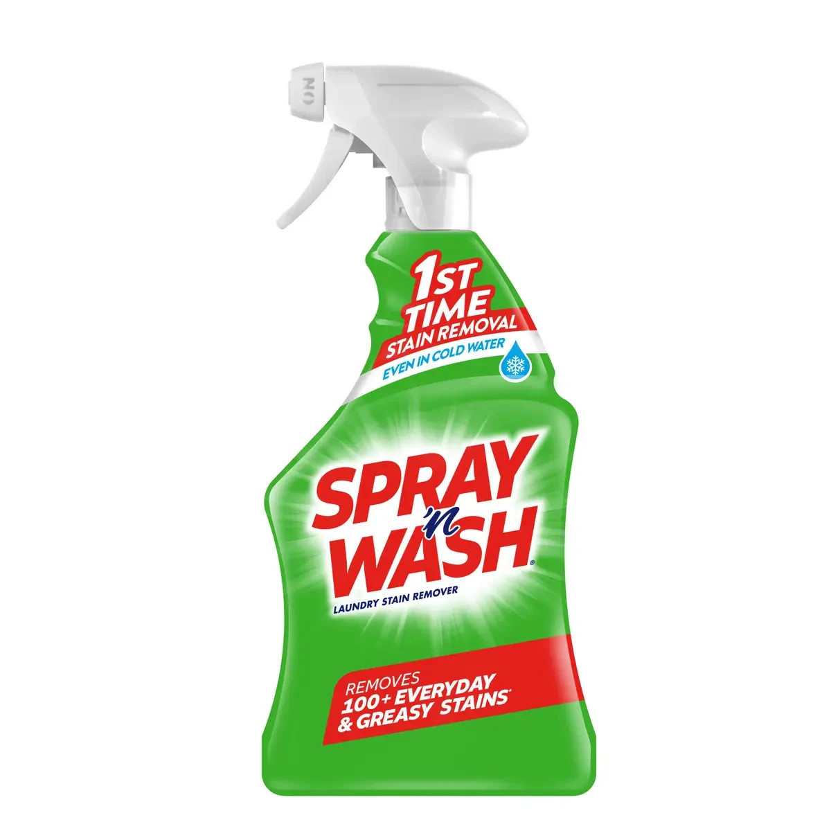 Spray ‘n Wash Pre-Treatment Laundry Stain Remover Solution Spray, 22oz(Pack of 4