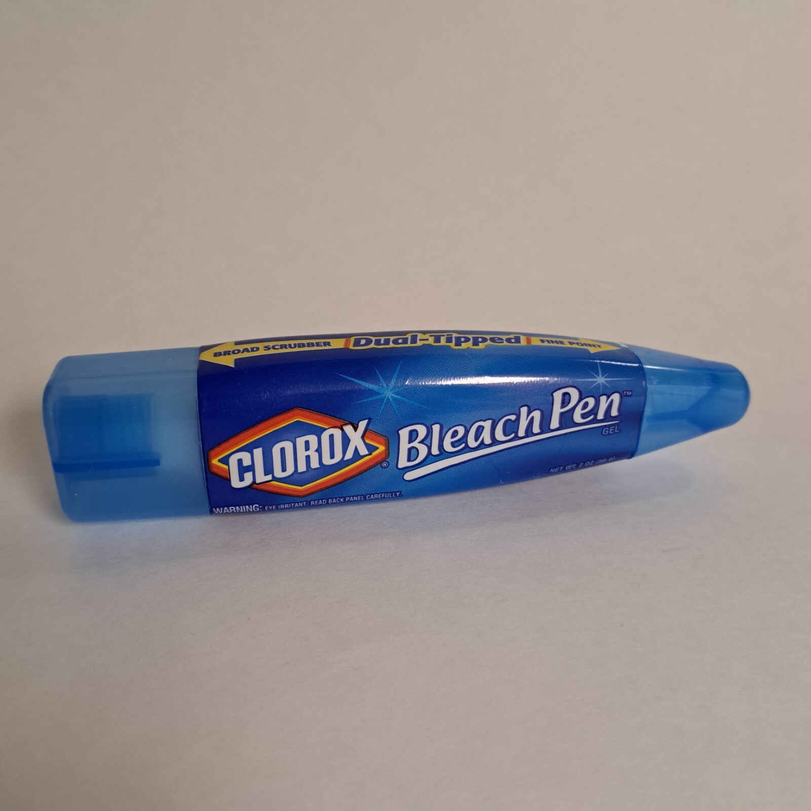 Clorox Bleach Pen Gel Dual Tipped Fine Point Broad Scrubber 2 Ounce Used 60%