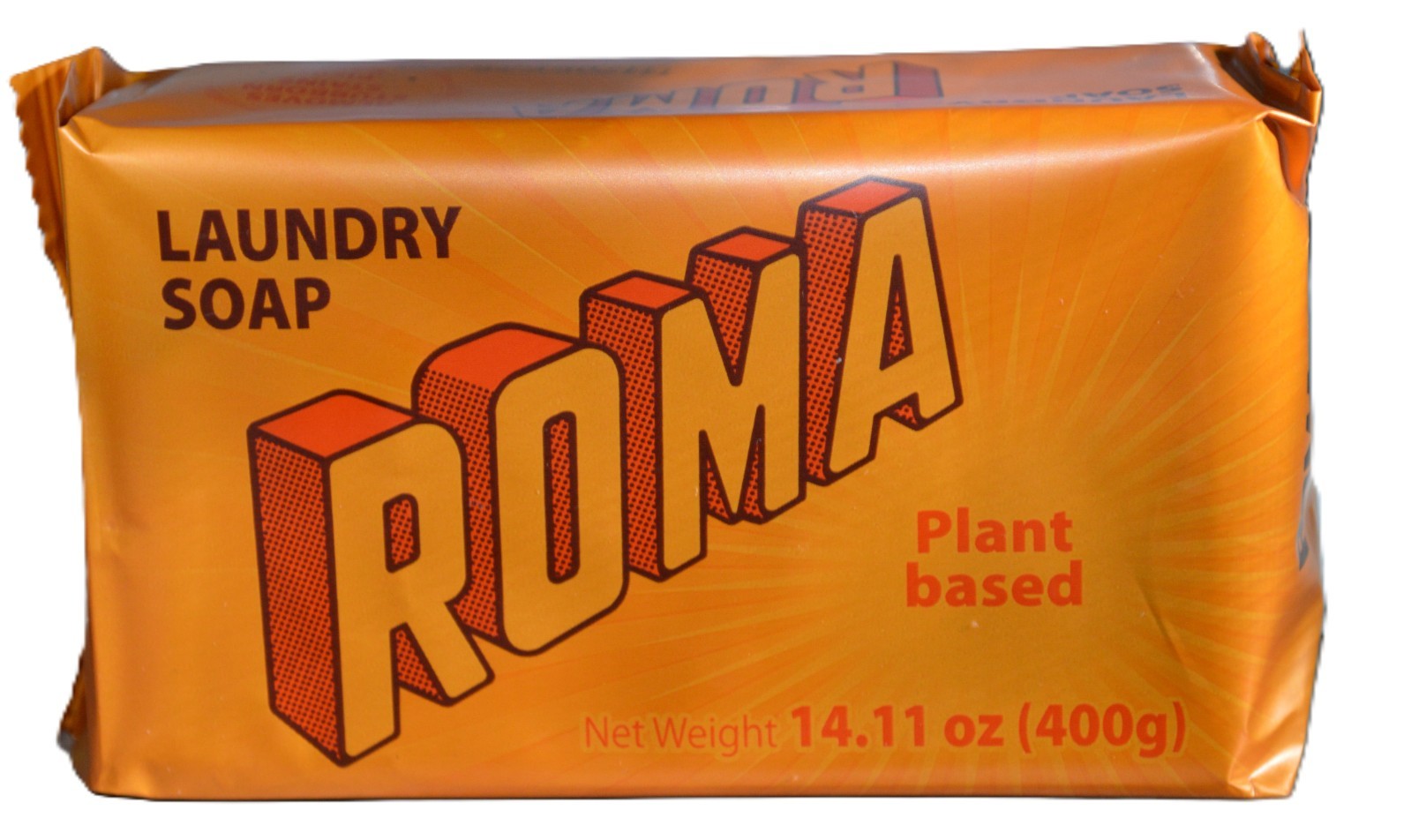 ROMA LAUNDRY SOAP BARS 14.11 oz ( JABON LAVANDERIA EN BARRA ) 4 Pack 400g Each