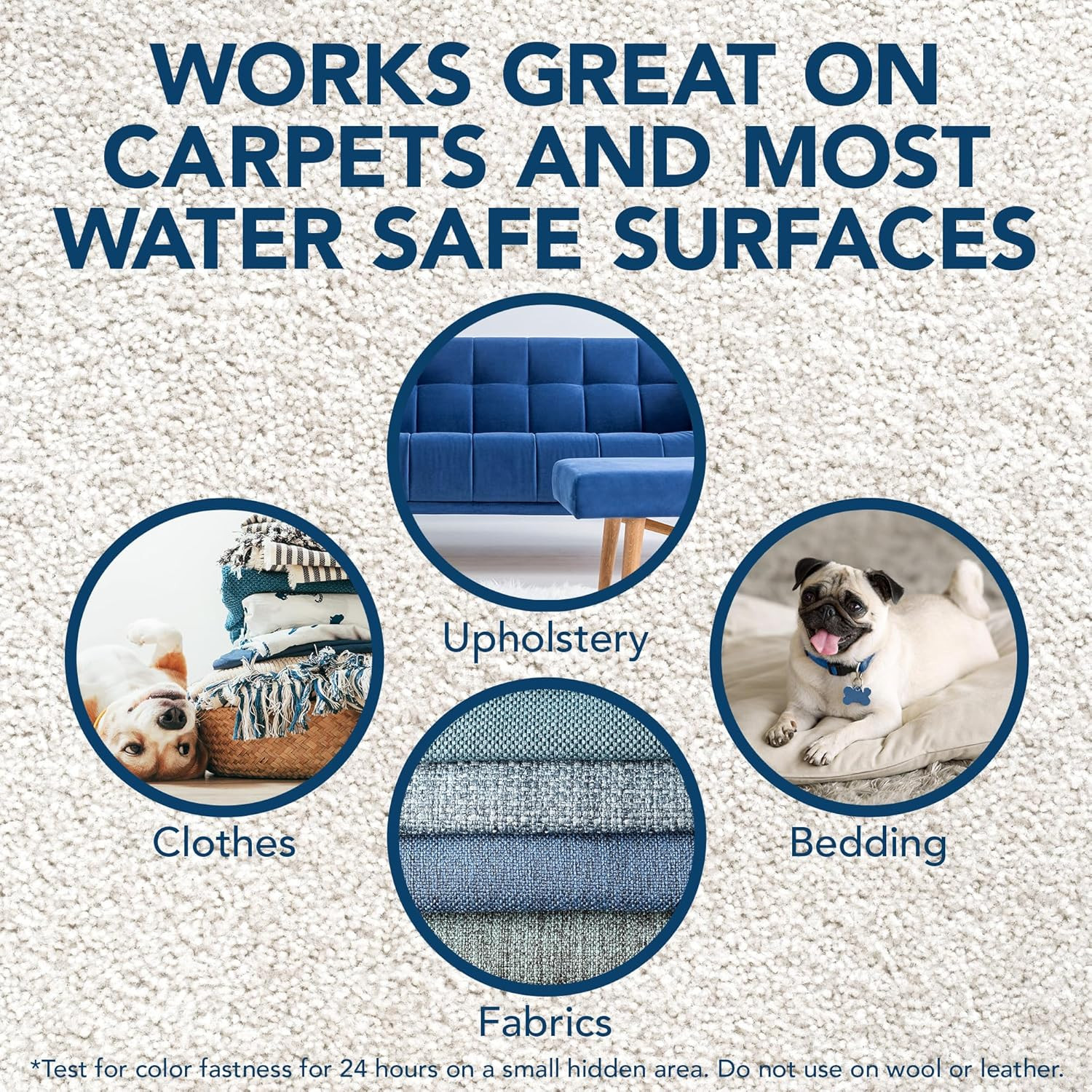 Simple Solution Stain & Odor Eliminator for Pets, Carpet Deodorizer, Enzyme Pet