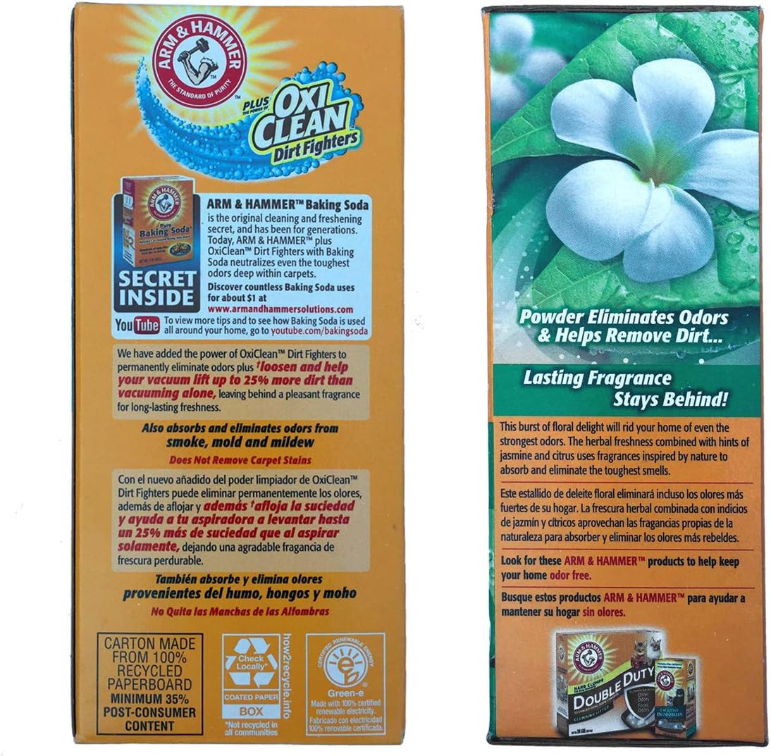Arm & Hammer Extra Strength Carpet Deodorizer Odor Eliminator 16.3 oz (6 Pack)
