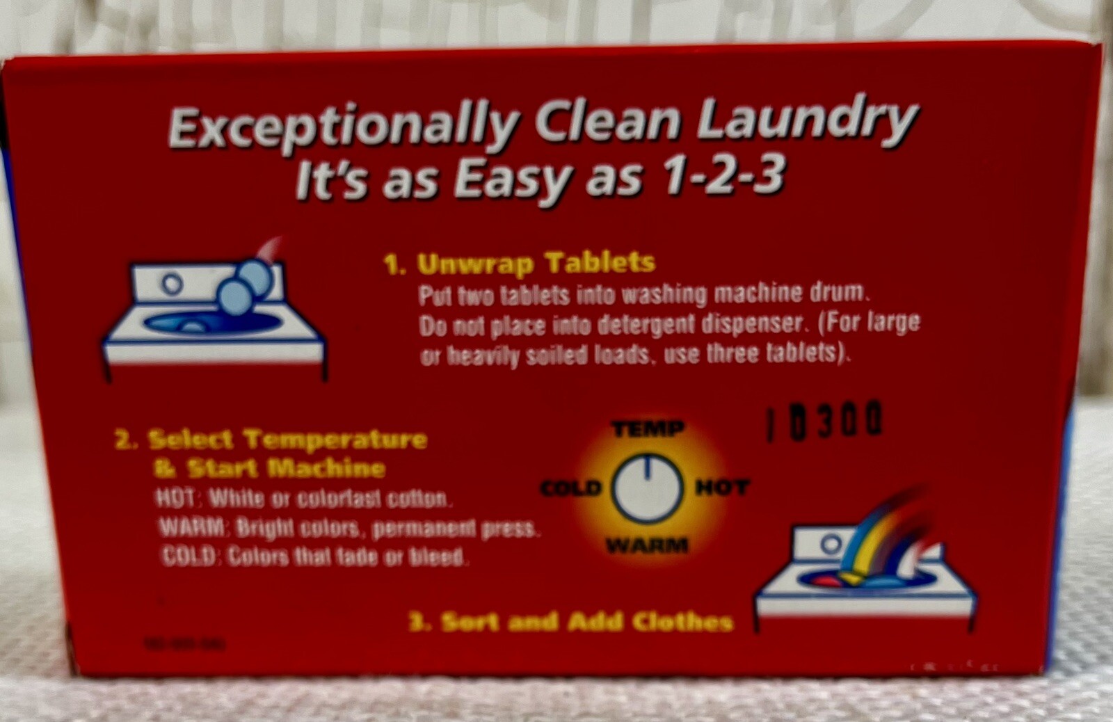 Wisk Dual Action Tablets Laundry Detergent 2 Pack Discontinued NOS