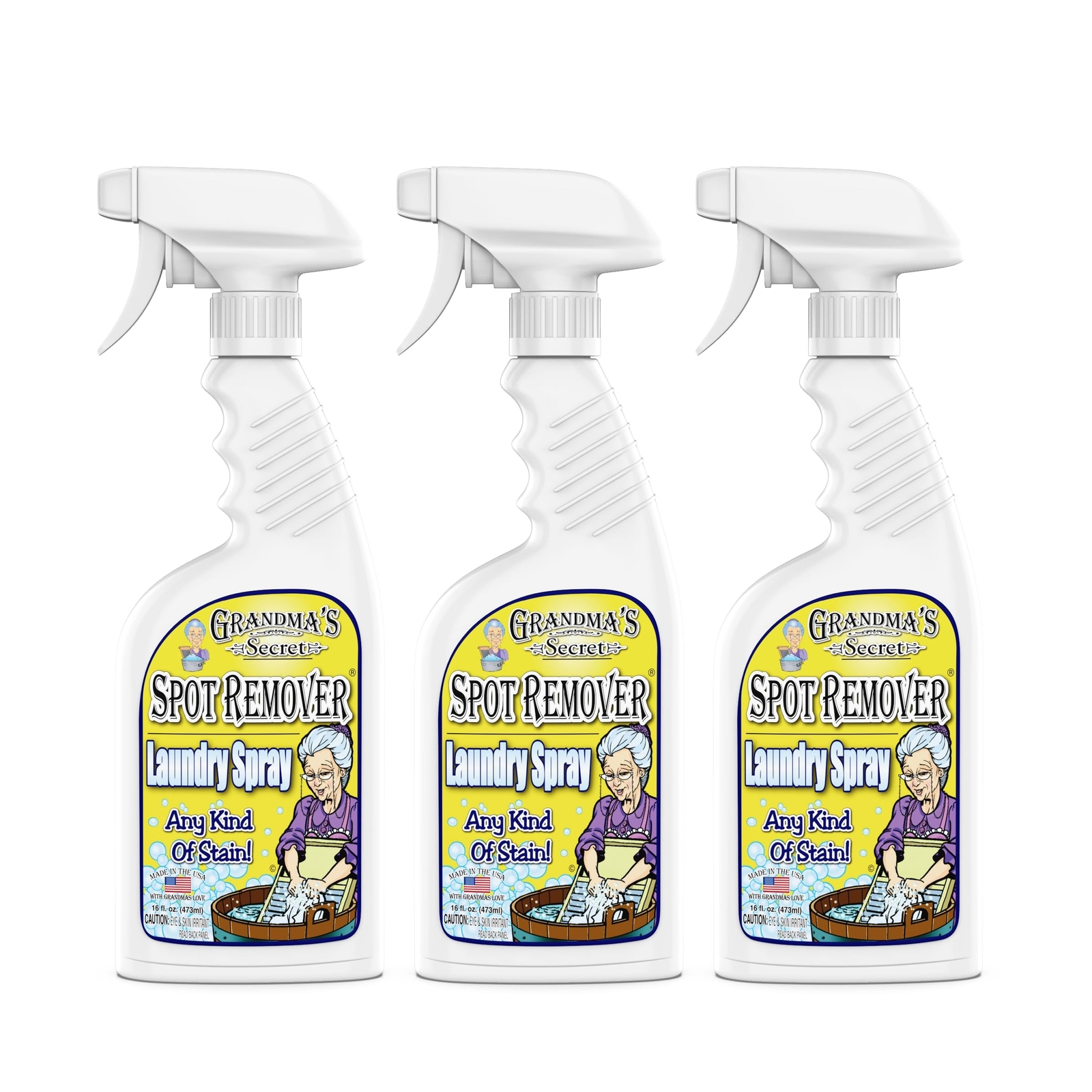Grandma’s Secret Spot Remover Laundry Spray – Chlorine, Bleach and Toxin-Free…