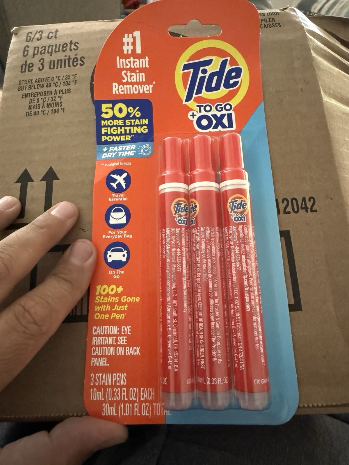 Stain Remover for Clothes, to Go Pen, Instant Stain Remover Pen & Spot Cleaner,