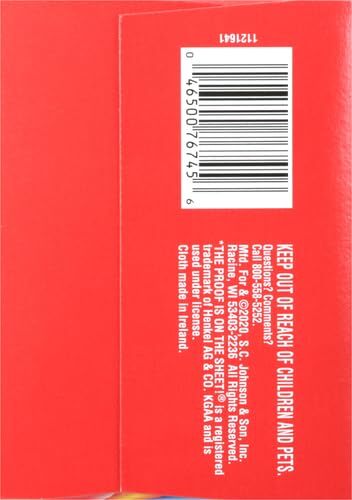 Shout Color Catcher Sheets for Laundry Maintains Clothes Original Colors 72 Ct