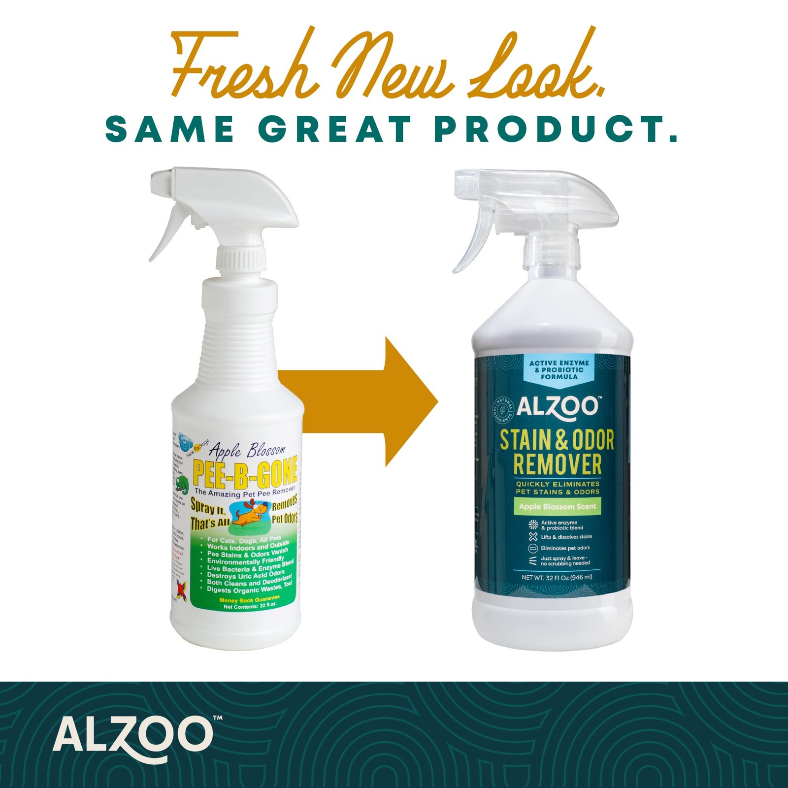 Pet Stain & Odor Spray for Dog & Cat Urine, Carpet, Furniture & Floors | Acti…
