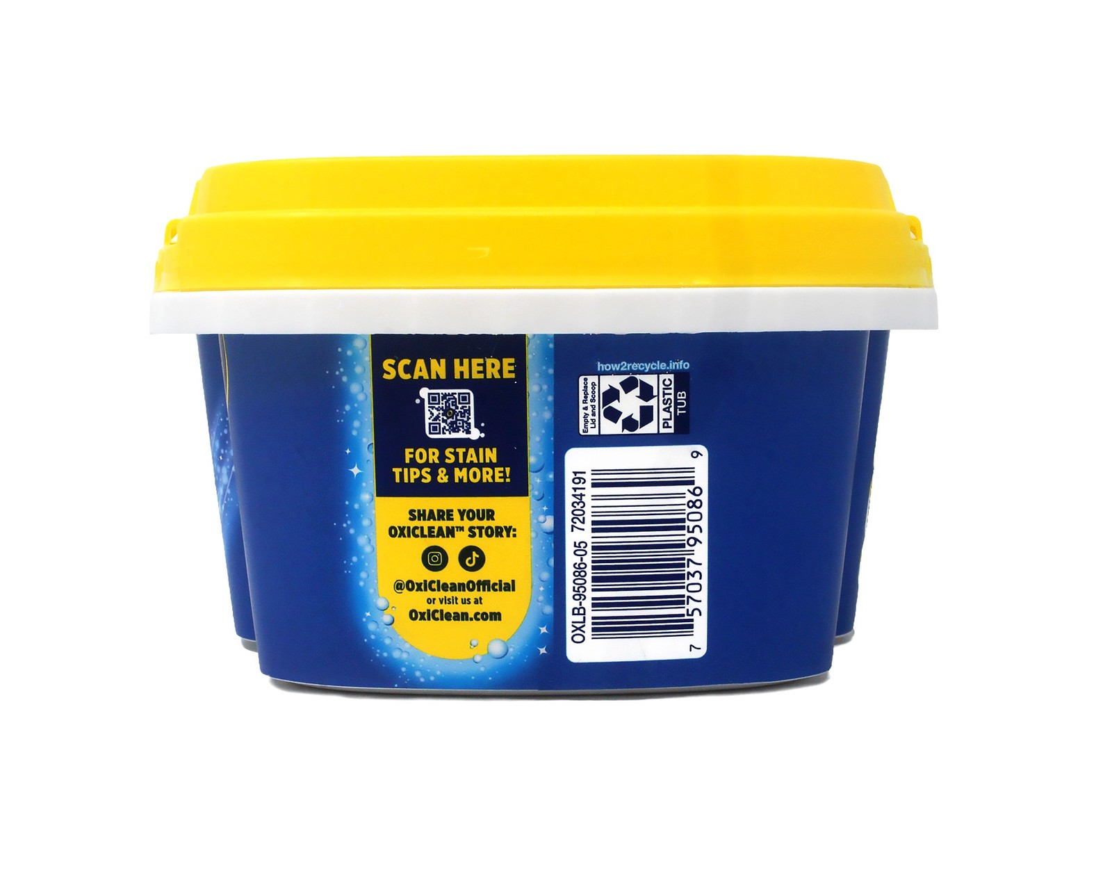 OxiClean Versatile Home and Laundry Stain Remover Powder, 1.77 lb