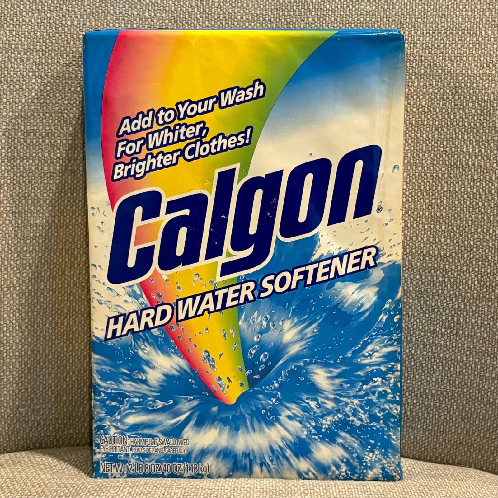 Calgon Water Softener Powder Box 2 LB 8 OZ (40 OZ) Box Discontinued – NEW
