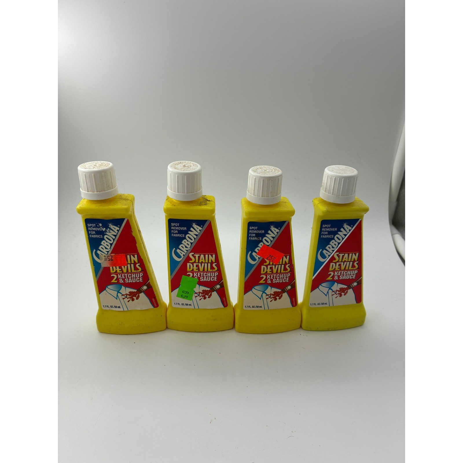 Carbona Stain Devils and K2r Rust Spot Remover Laundry Treatment Lot 15 Bottles