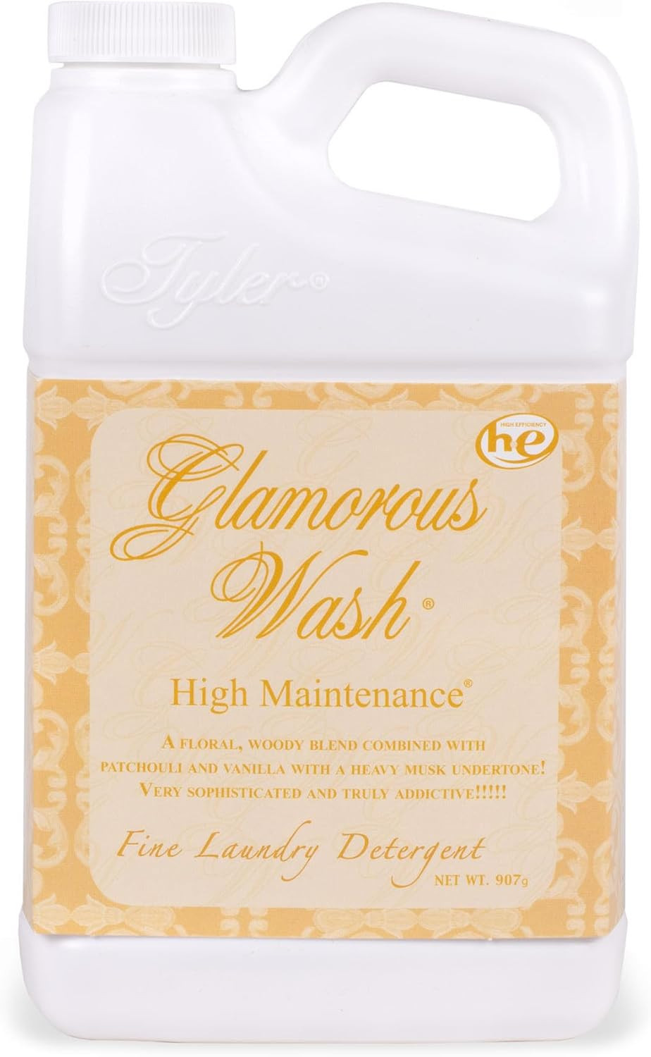 Tyler Candle Co Glamorous Wash Laundry Detergent 32 Fl Oz Kathina Scent