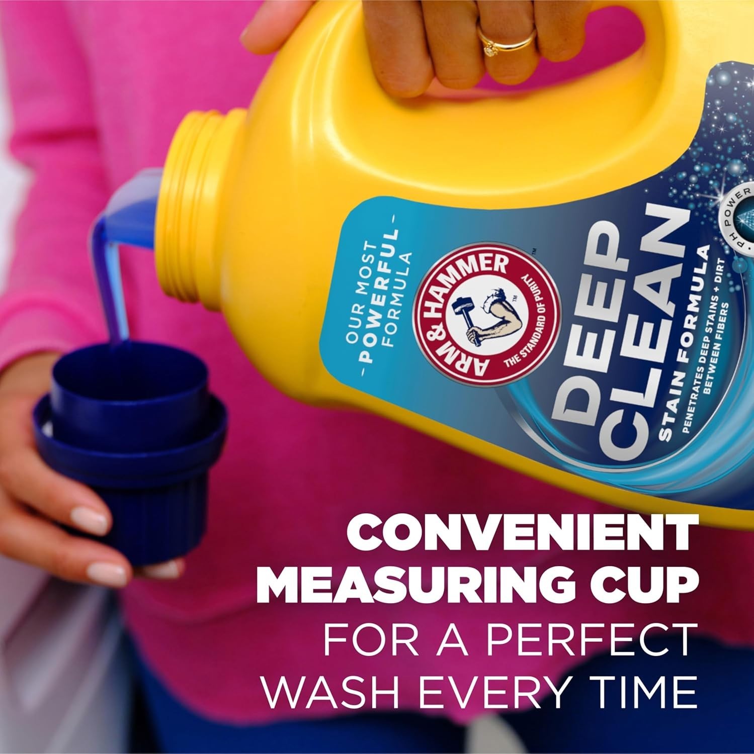 OxiClean Max Force Deep Clean Laundry Detergent 75 Fl Oz – Sparkling Fresh Scent