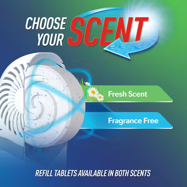 15.8 Ounce Fresh Scent, Odor-fighting Moisture Absorber Refills Bathroom 2 Pack
