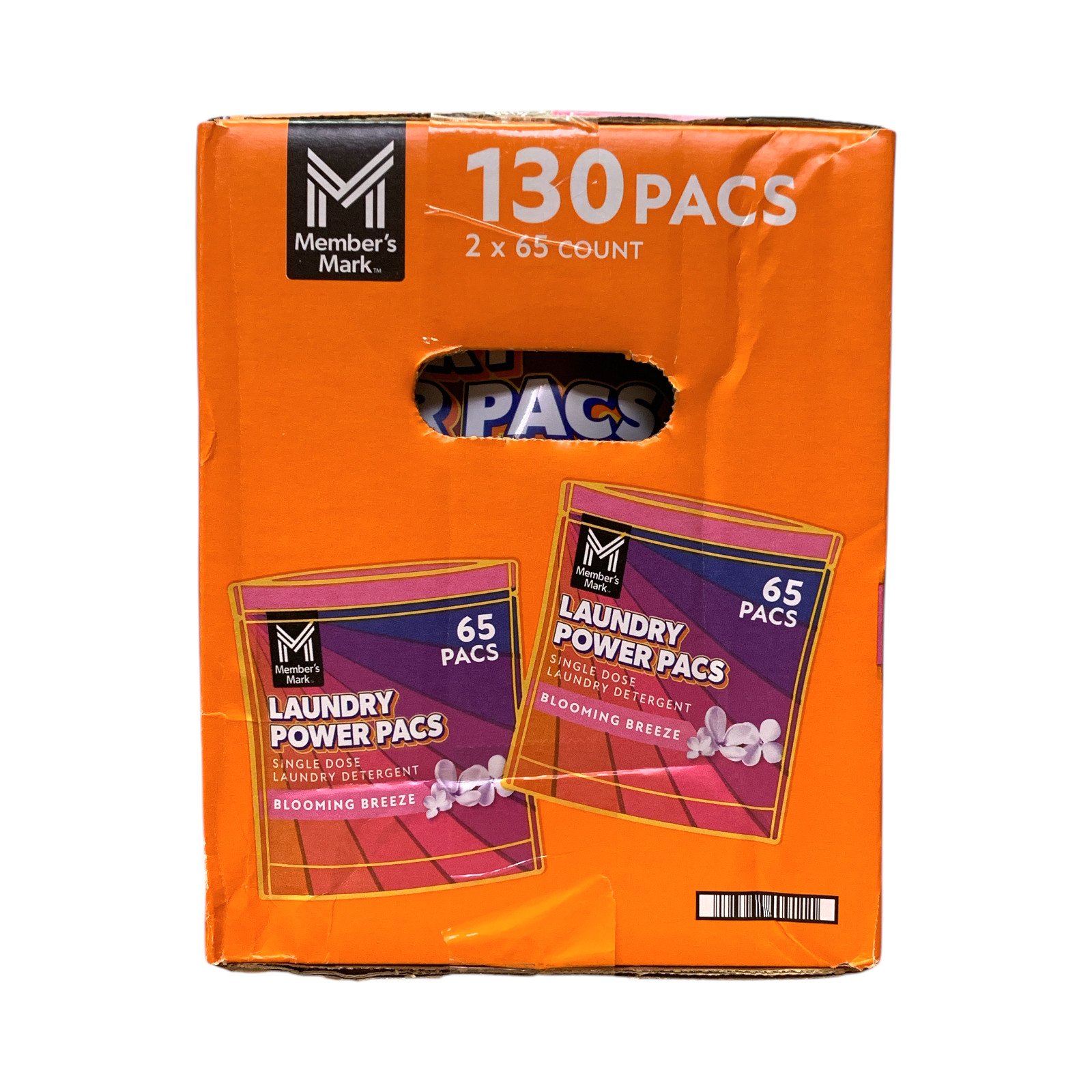 Member’s Mark Single Dose Laundry Power Pacs, Blooming Breeze Scent, 130ct.