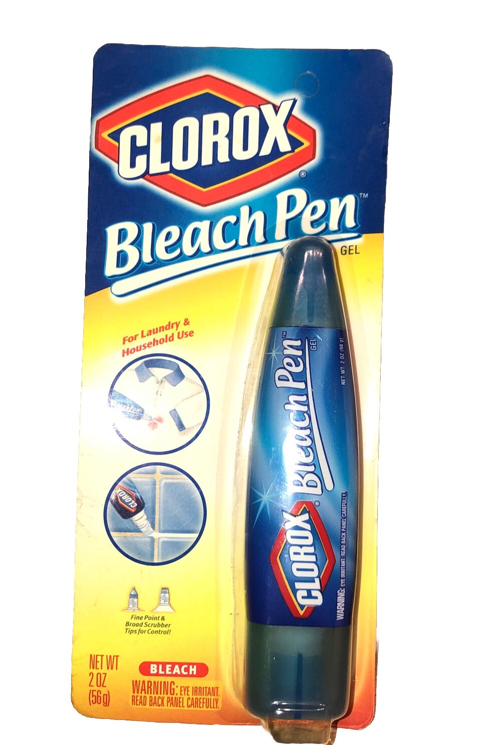 Clorox Bleach Pen Gel Dual Tipped 2 Oz Sealed Discontinued New
