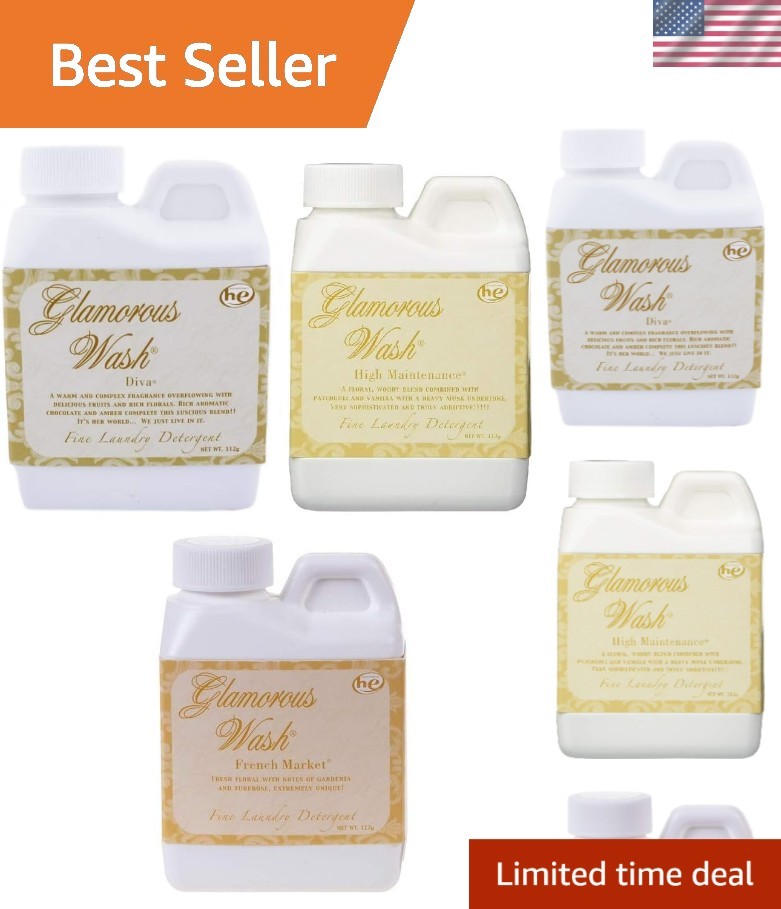 Tyler 4oz Laundry Detergent Gift Set – Concentrated Formula with Floral Scents