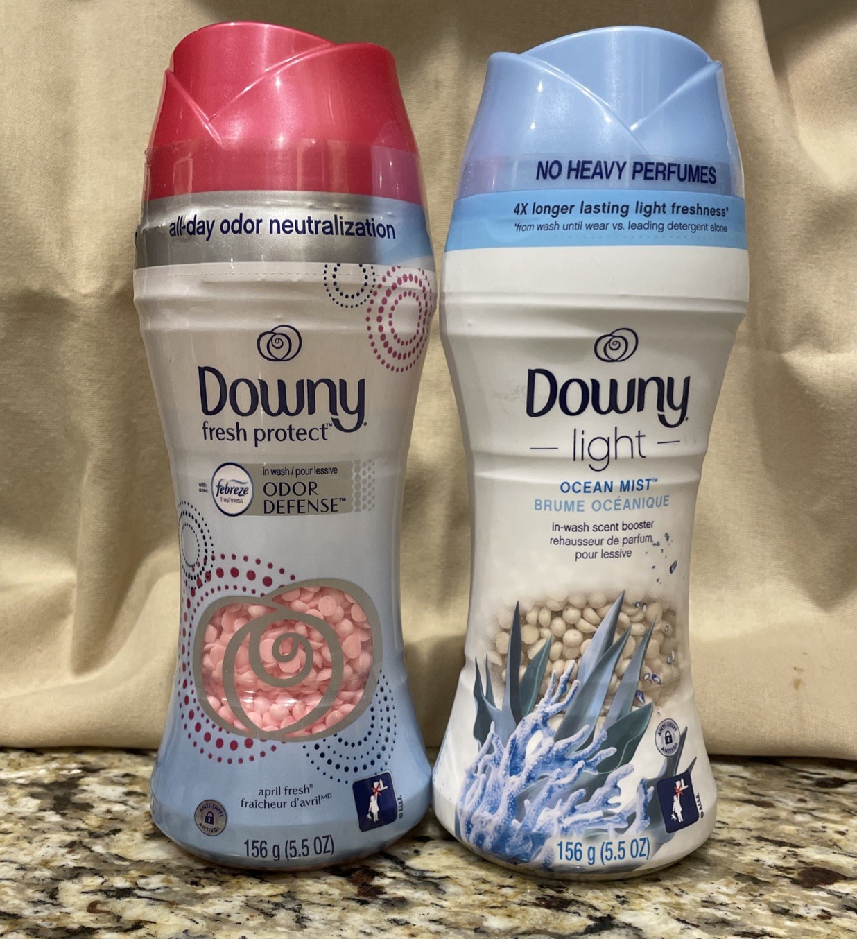 Downy April Fresh Protect & Light Ocean Mist In Wash Scent Booster 5.5oz Each