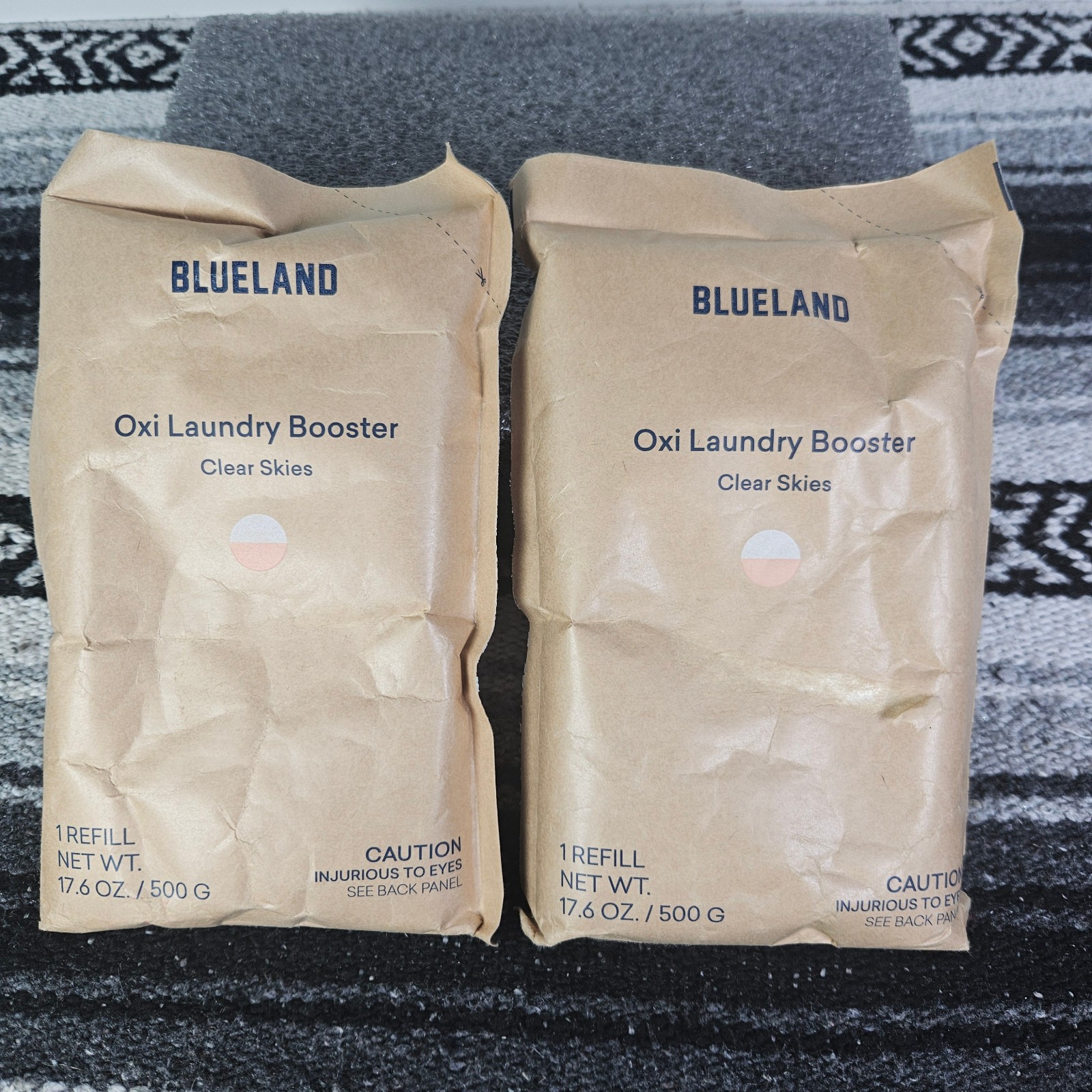 Blueland Oxi Laundry Booster Refill 2 Pack 17.6oz Clear Skies Eco Friendly