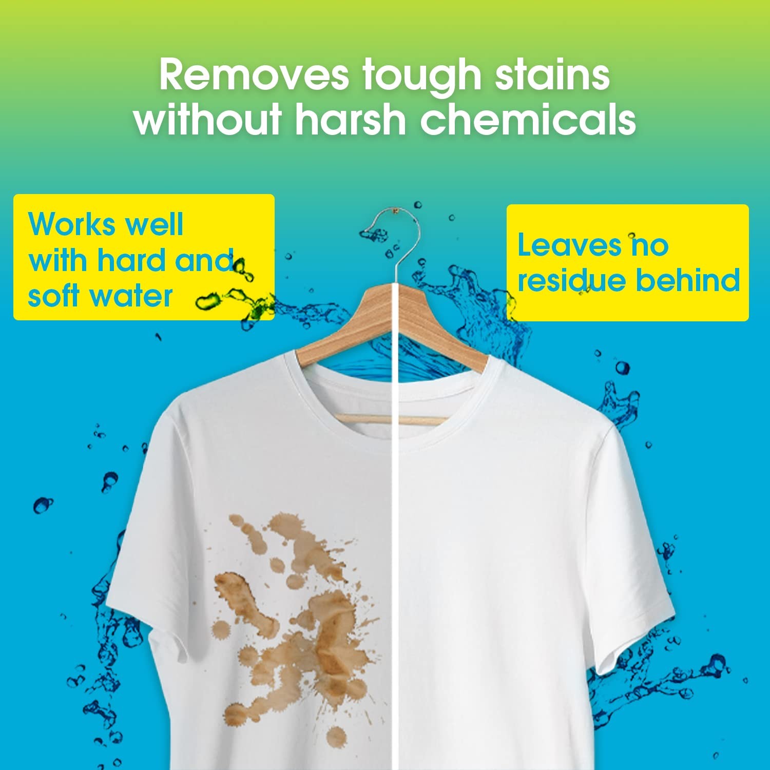 – HE Natural Laundry Detergent Clear and Free of Fillers and Chemicals – Sens…