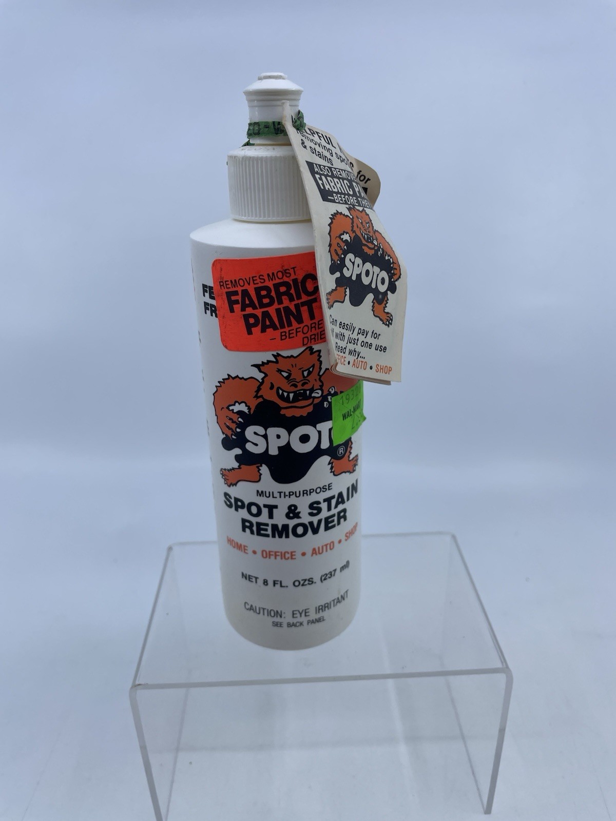 Vintage 1983 SPOTO Multi-Purpose Spot & Stain Remover 8 fluid oz