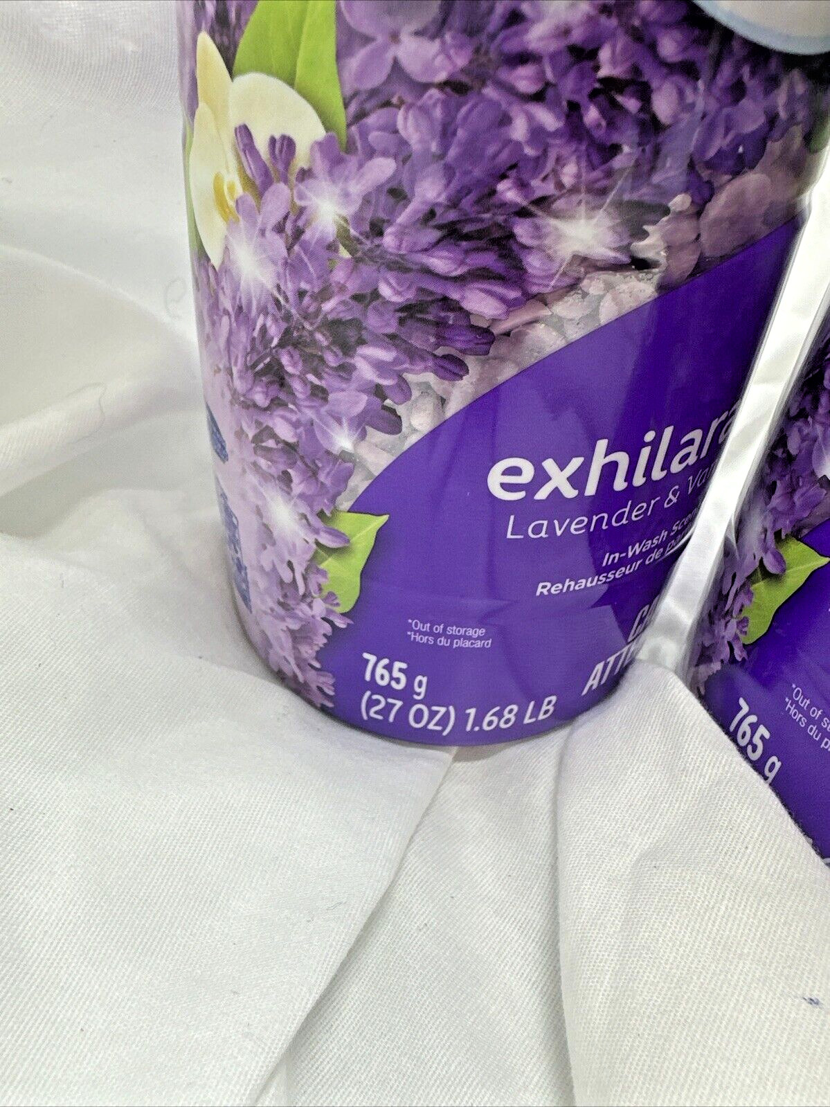 2 Pack Snuggle Exhilarations Lavender & Vanilla Orchid Scent Booster 27oz Fresh