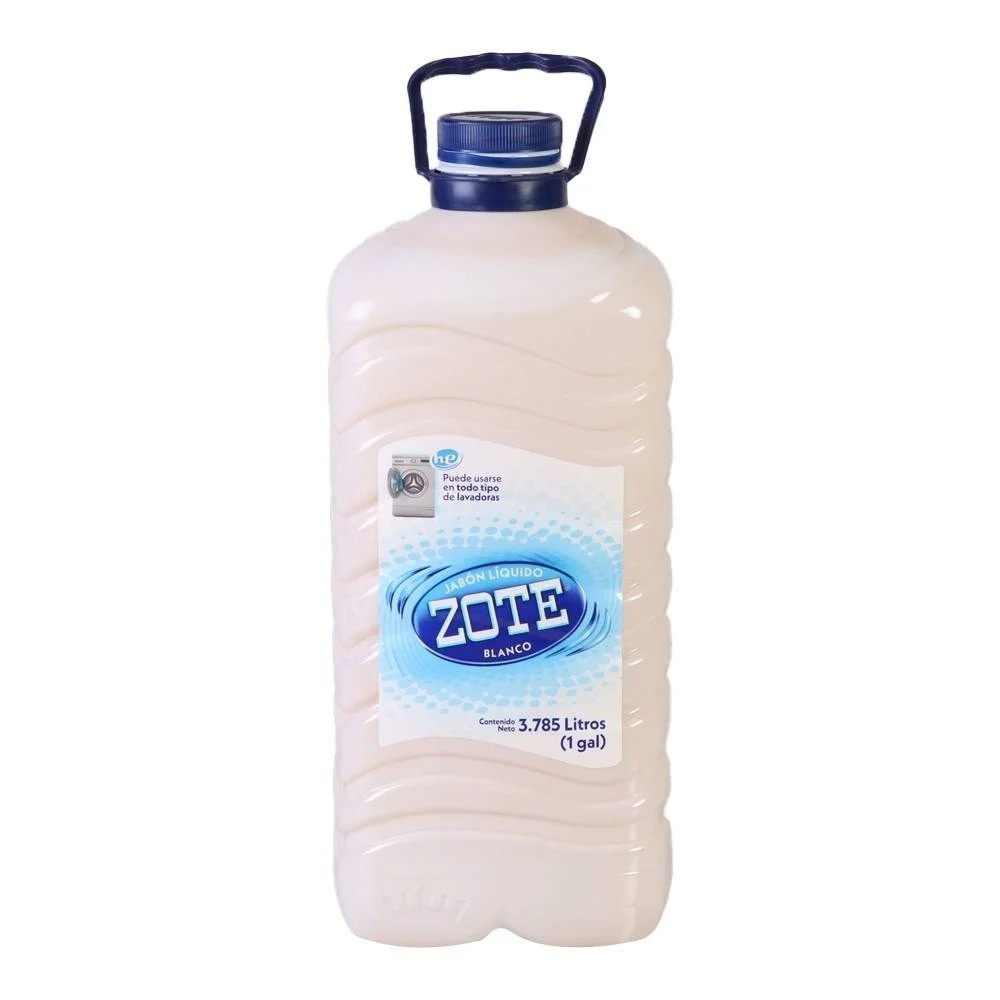 Zote Laundry Detergent 1 gallon, Tough Stain and Dirt Removal Super Powerful