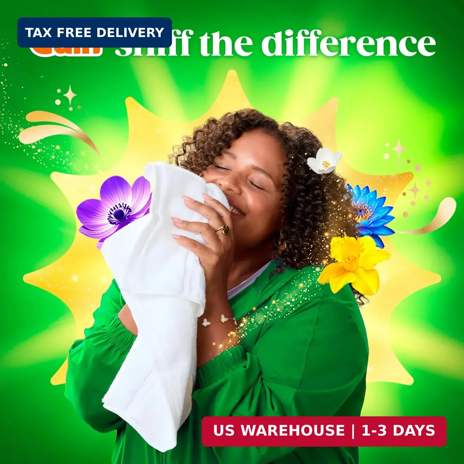Gain Plus Flings Liquid Washing Detergent Pods, Gain’s Best Clean, All-In-One, H