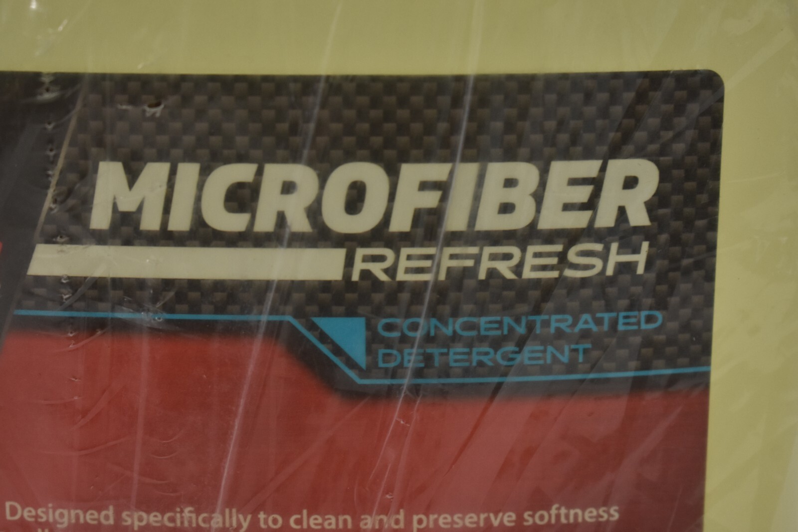 Microfiber Refresh Concentrated Detergent 1 Gallon Bottle 122801 Heavy Duty
