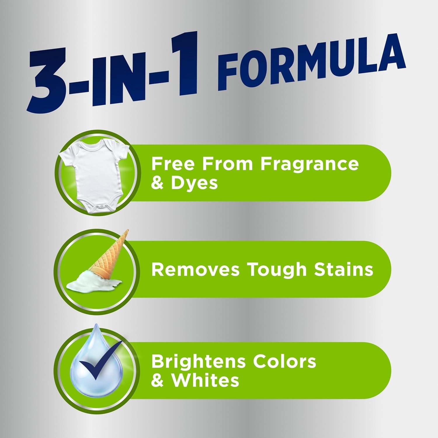 Triple Action Free Stain Remover Powder, 4 lbs – Eco-Friendly & Fragrance-Free