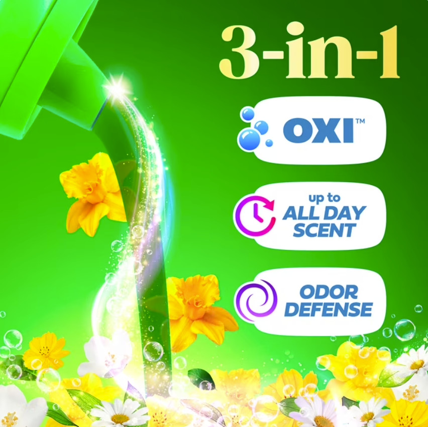 (3 Pack) Gain Plus Laundry Detergent Liquid, Original Scent, 99 fl oz, 75 Loads
