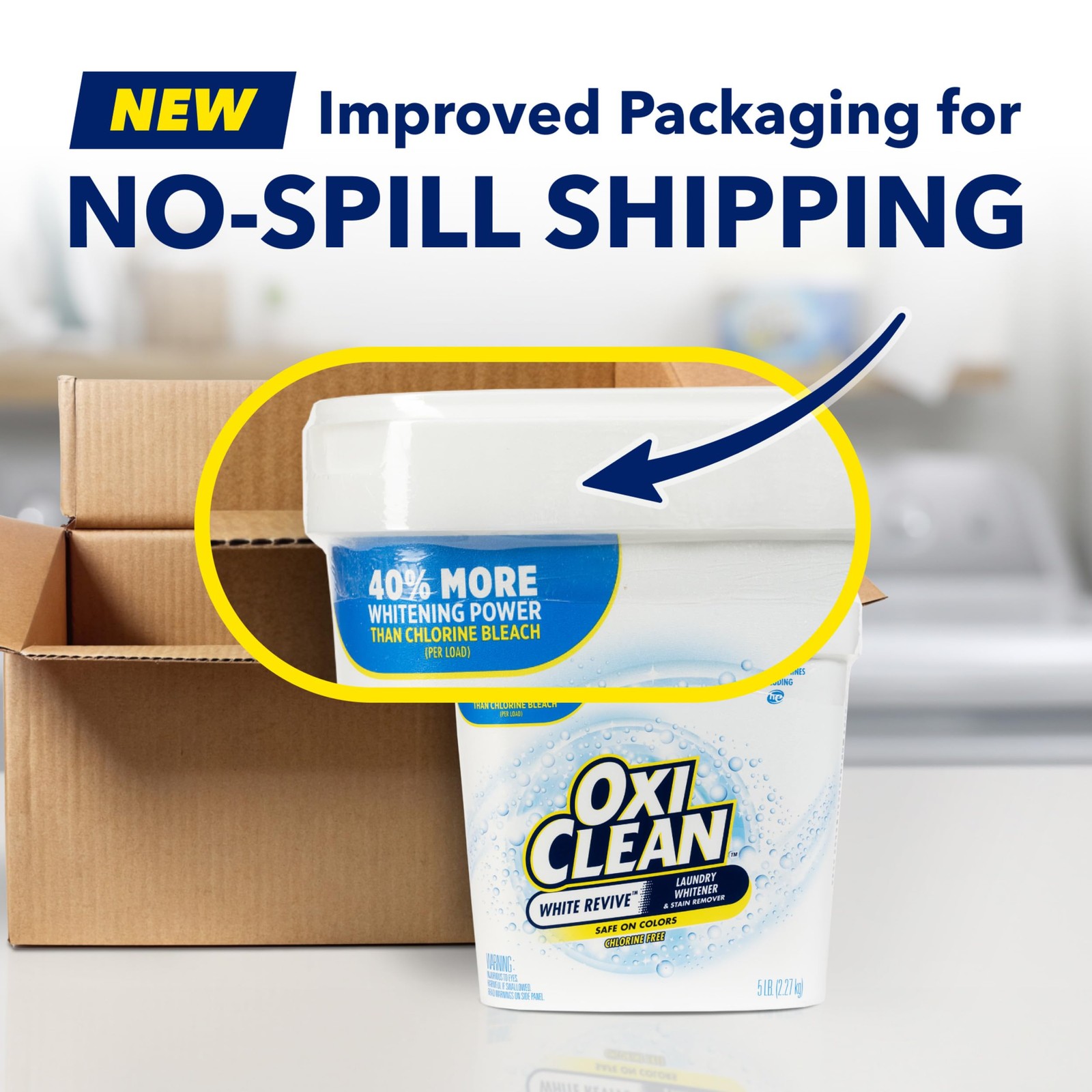 Oxiclean White Revive Laundry Whitener And Stain Remover Powder Alternative To