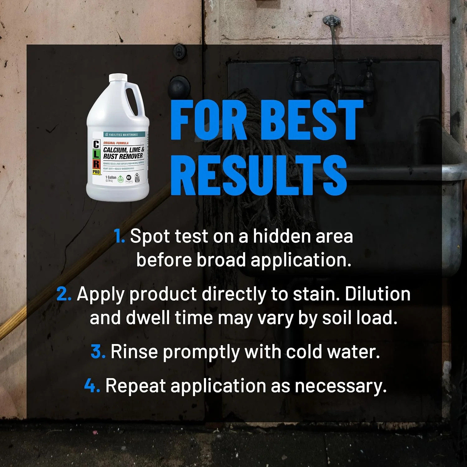 Pro Calcium, Lime & Rust Remove – 1 Gallon
