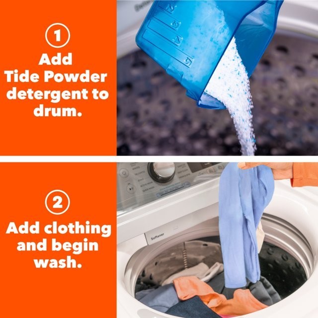 Tide Laundry Detergent Plus Ultra Oxi Powder, 73 Loads, 114 oz