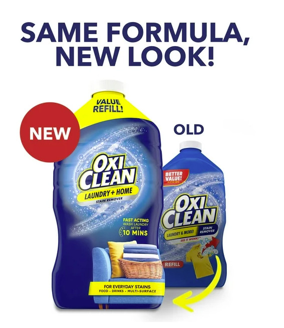 OxiClean Laundry Stain Remover Refill, 56 fl oz