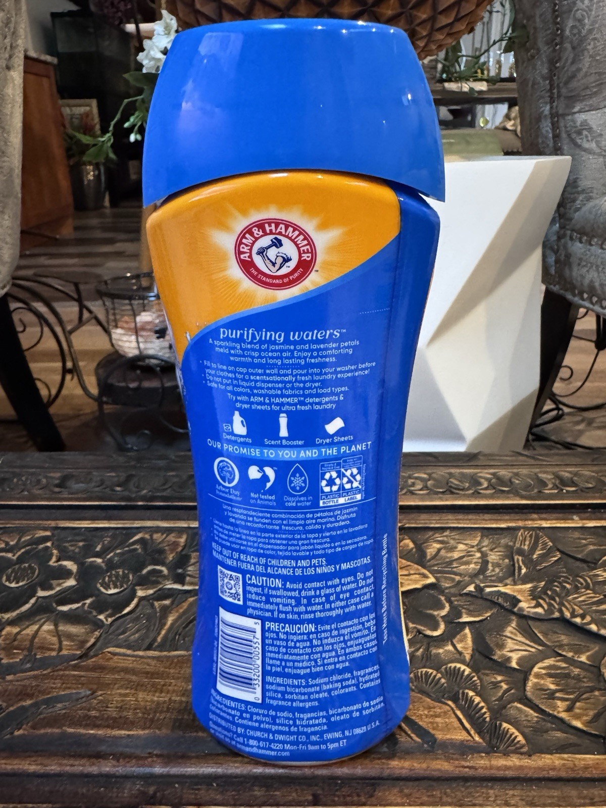 Arm & Hammer, Clean Scentsations, In-Wash Scent Booster, Purifying Waters 15 oz