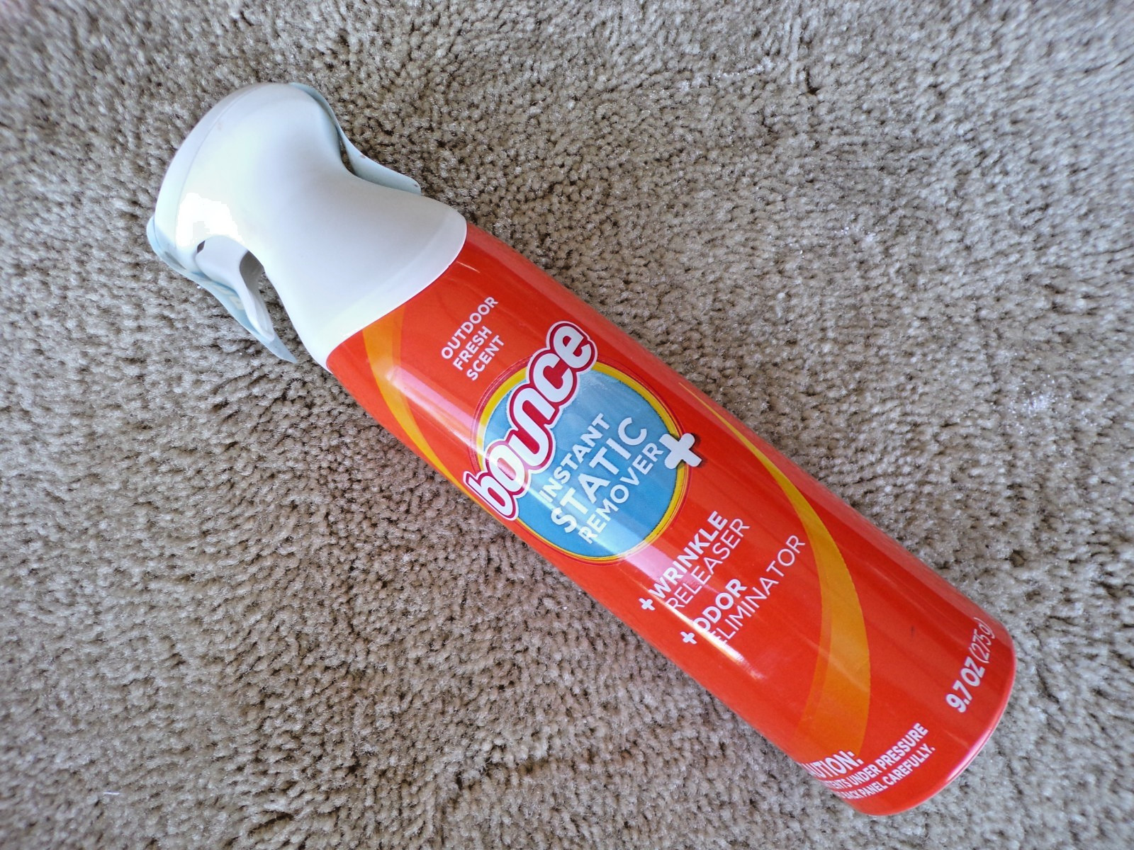 Bounce anti Static Spray, 3 in 1 Instant Wrinkle Release @h14