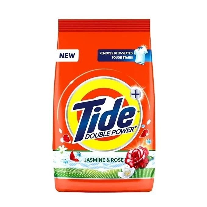 Tide Plus with Double Power Jasmine and Rose Detergent Washing Powder – 1 kg