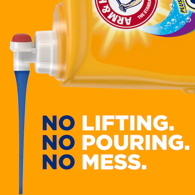 3 Pack Arm and Hammer Plus OxiClean Odor Blasters Laundry Detergent 256 Loads