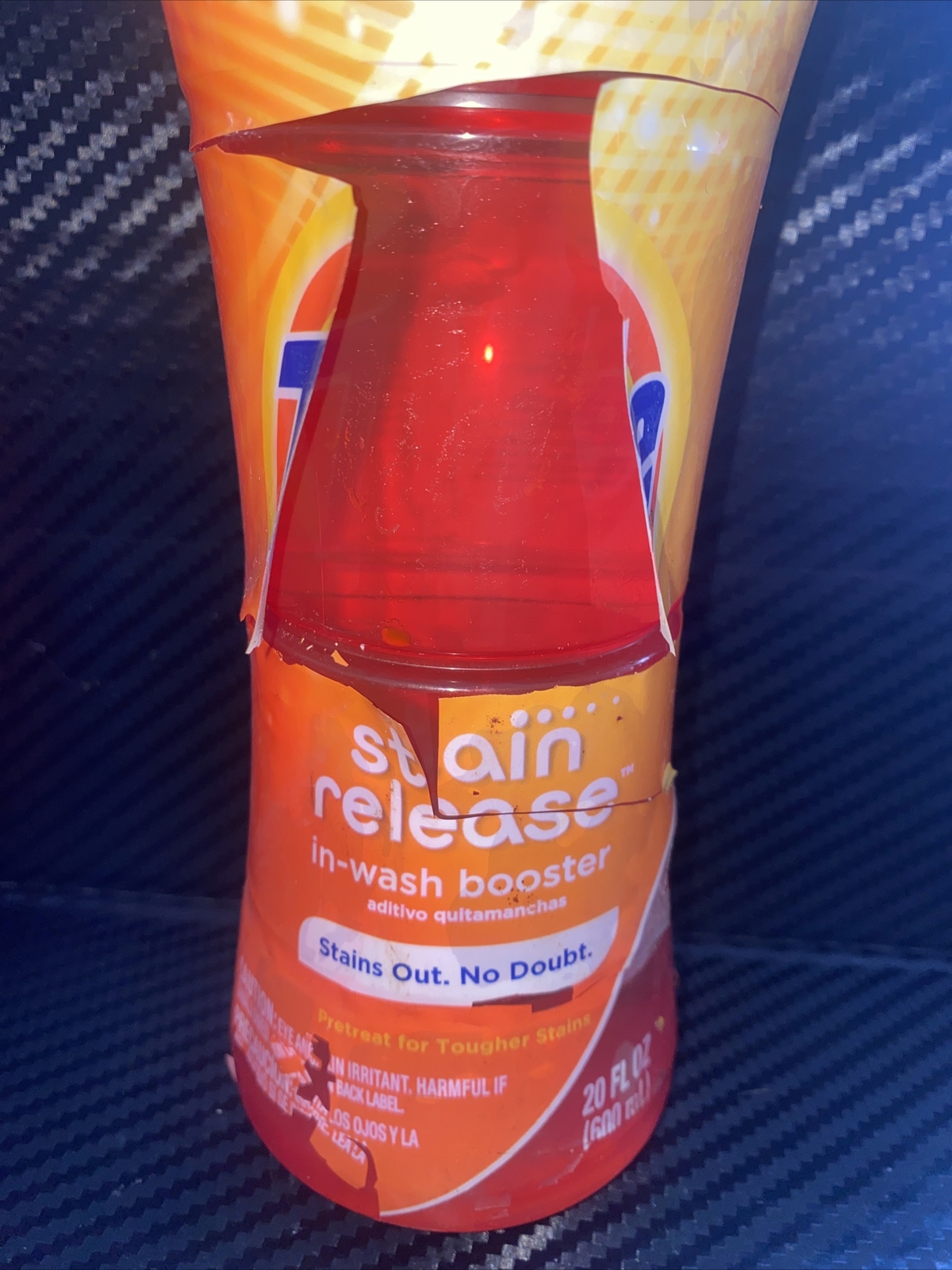 (1) Tide Stain Release in-wash Booster boost 20 oz / 600 ml HTF Discontinued HTF