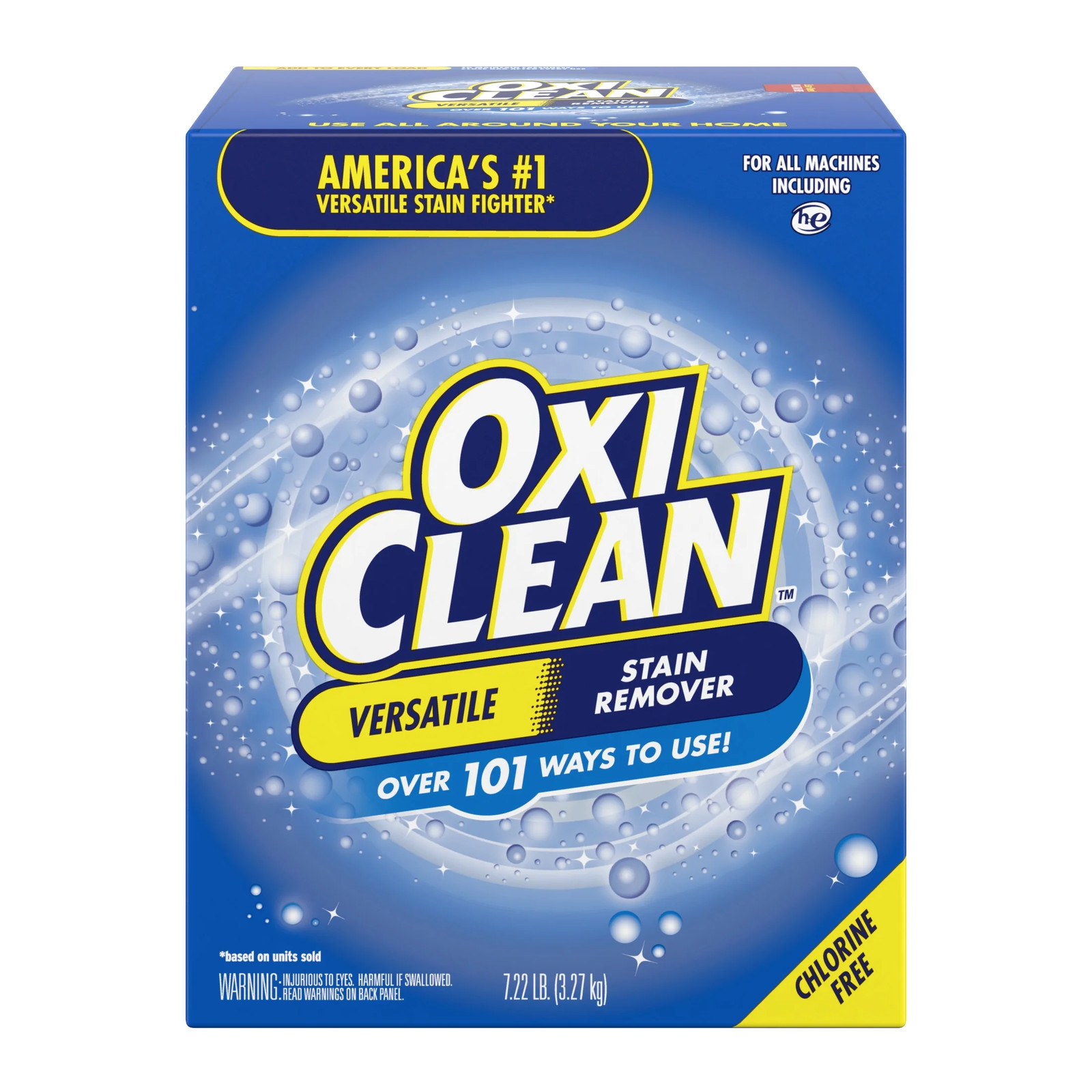 Versatile Home and Laundry Stain Remover Powder, 7.22 Lb