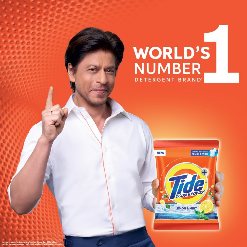 Tide Plus Detergent Washing Powder – 500g Lemon & Mint Fragrance