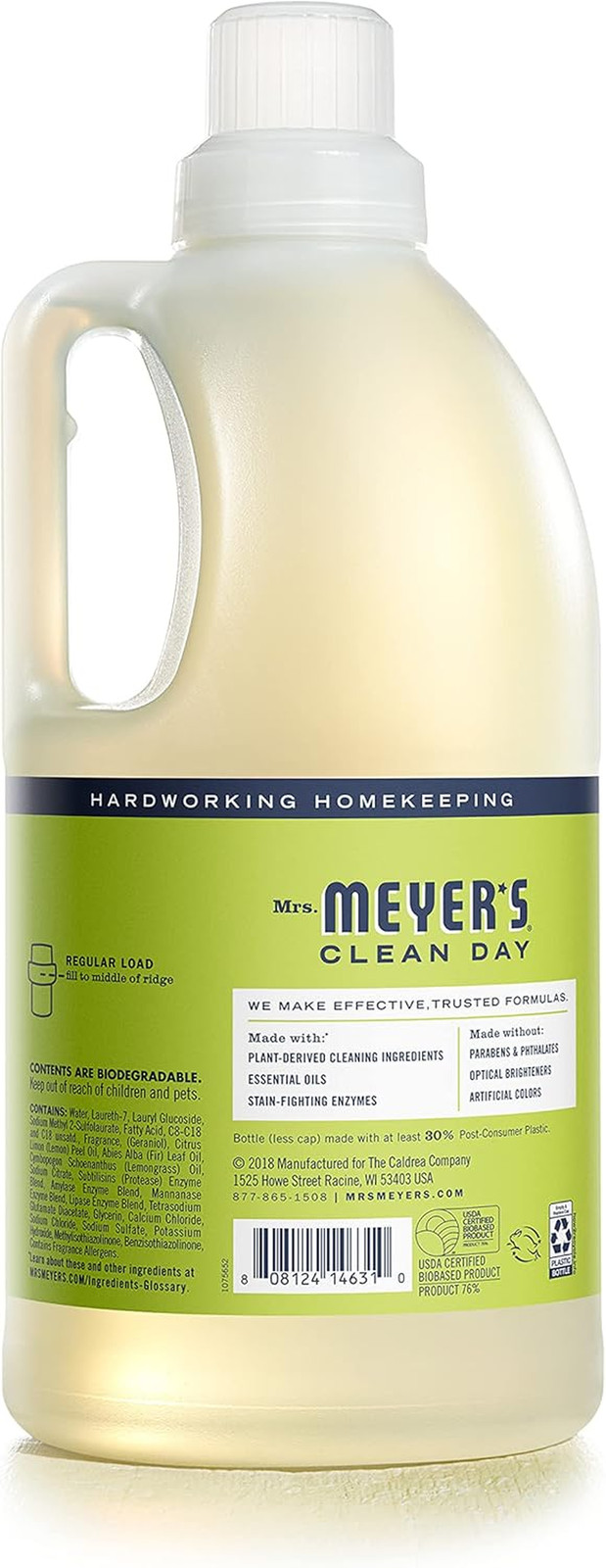 Liquid Laundry Detergent, Biodegradable Formula Infused with Essential Oils, …