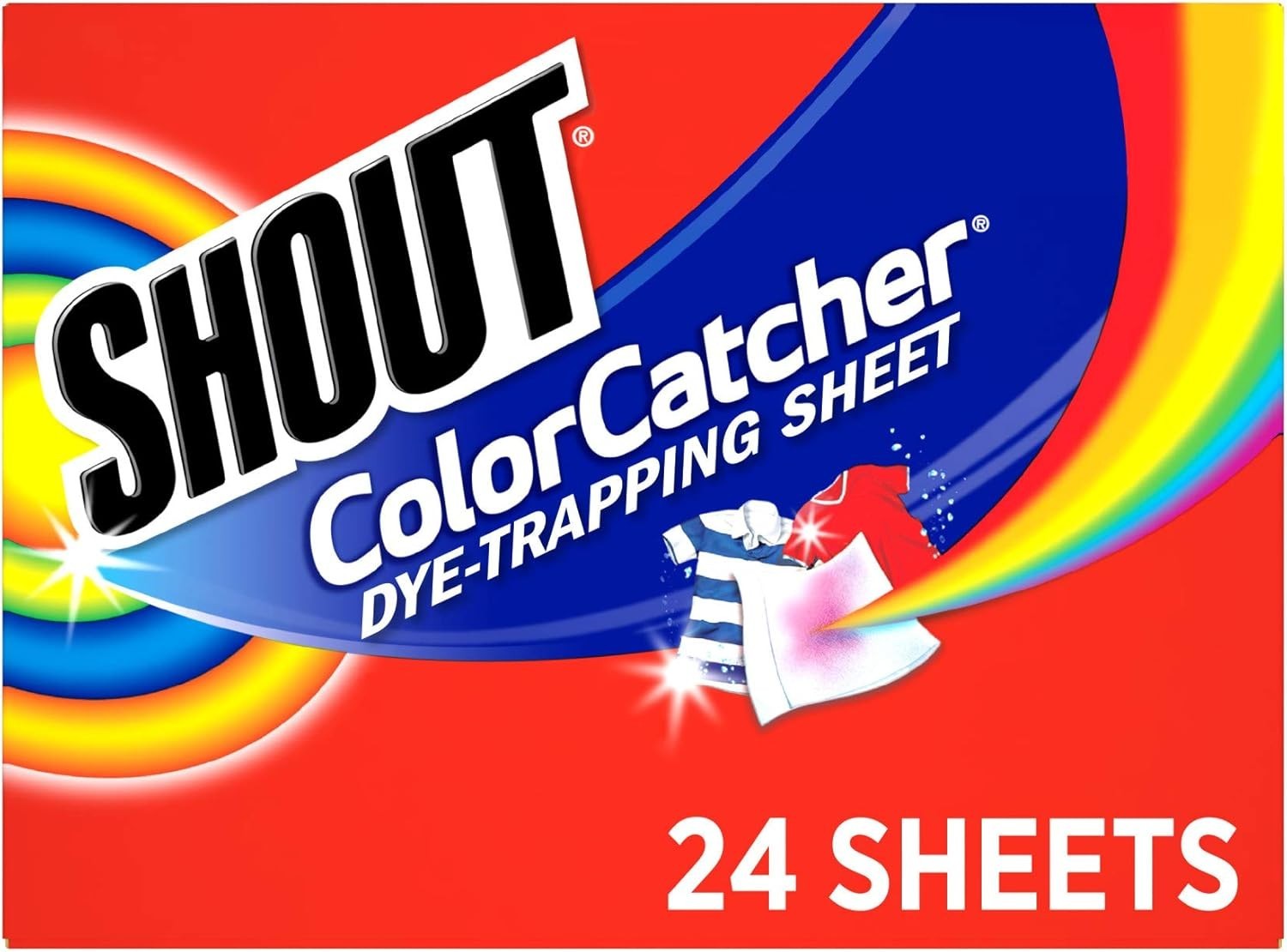 Color Catcher Sheets 24 Count – Prevent Color Runs & Maintain Vibrant Clothes