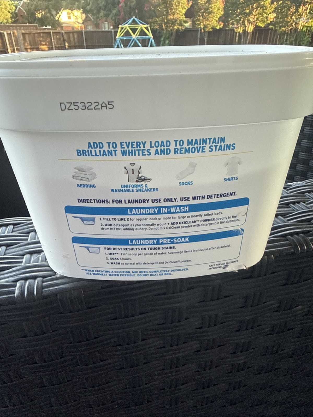 OxiClean White Revive Laundry Whitener and Stain Remover Powder, 3 lb