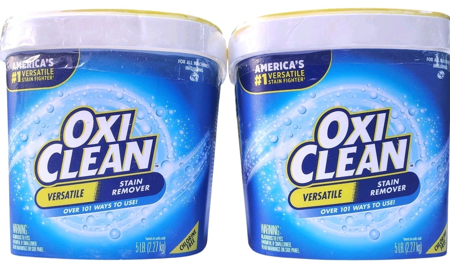 Oxiclean Laundry Odor Blasters Versatile Odor & Stain Remover Powder 5lb X 02